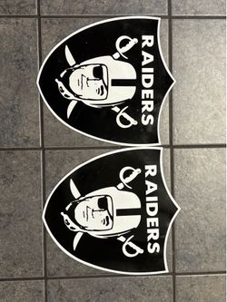 Vintage Raiders Car Door Magnet Signs
