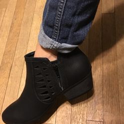 Cute Cutout Boots