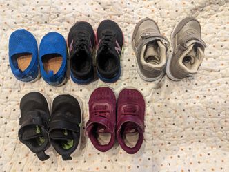 Name Brand(Nike,Toms,New Balance, Striderite)Baby toddler shoes