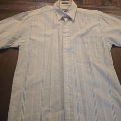 Mens Lord and Taylor Shirt Size Medium 