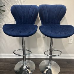 Blue Bar stools