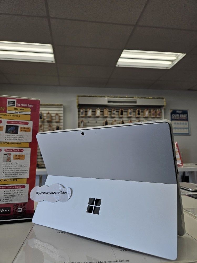 Microsoft Surface Pro 9 Laptop Tablet - $1 To Take it Home same Day and Pay the Rest later!