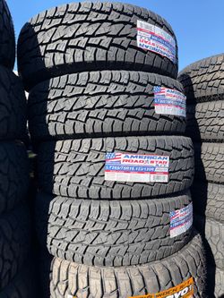 American Road Star A/T LT265/75R16 Tires new