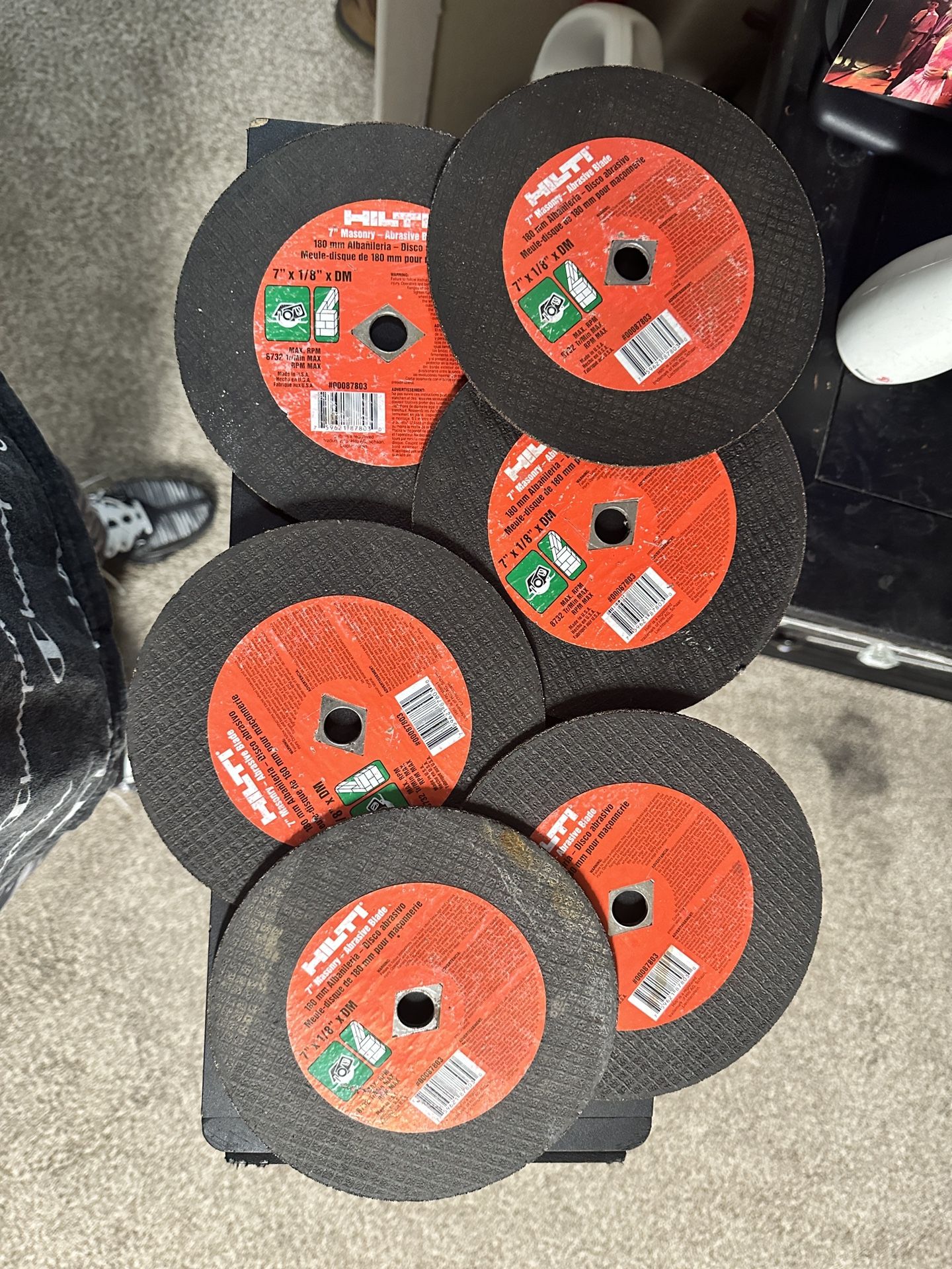 Hilti 7”masonry Abrasive Blades
