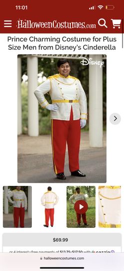Prince Charming Costume -3XL