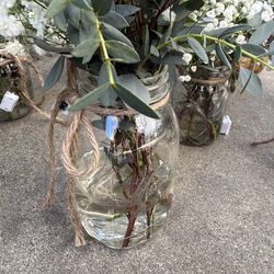 Mason jars for decor