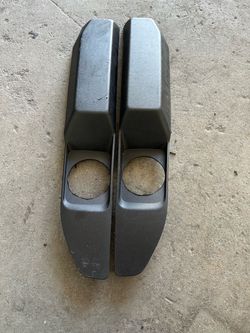 Imperfect set of base bumper fog light covers for 2021-2024 Ford Bronco