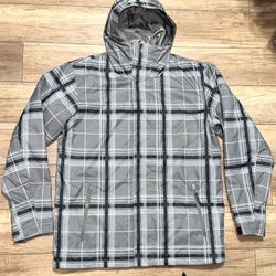 Quicksilver Snowboard Utility Collection Quick Tech Vented Snow Jacket Mens L