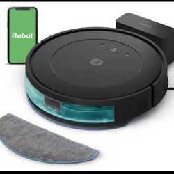 New Other iRobot Roomba Combo Essential 13in. Smart Robotic Vacuum/Mopping Navigation, Black 