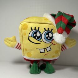 Waddling Spongebob Elf Plush • Christmas Music • Jingle Bells • Nickelodeon 2022