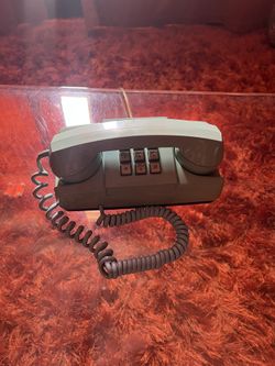 Turquoise Dial up phone