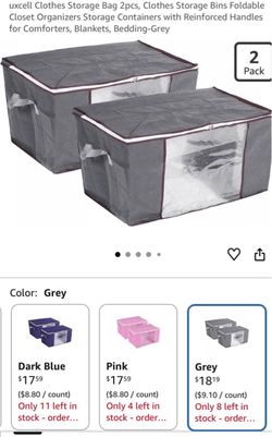 Storage bags clothes storage