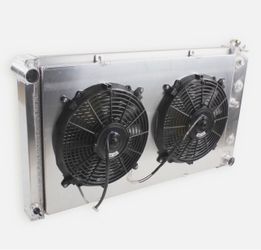 3Row Radiator+Shroud+Fan For 1968-87 Chevy Camaro Chevelle El Camino Monte Carlo
