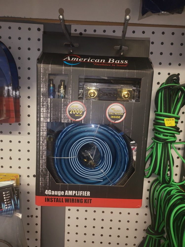 American Bass 4 GA Kit New