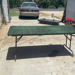 Used Folding Leg Table 