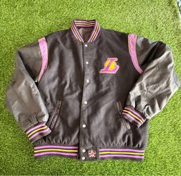 Vintage Jeff Hamilton LA LAKERS Jacket