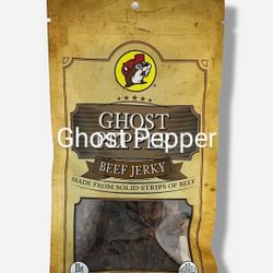 BUC-EE'S Ghost Pepper Beef Jerky 4oz 