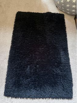Black Area Rug