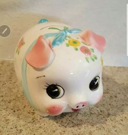 piggy bank porcelain made in japan