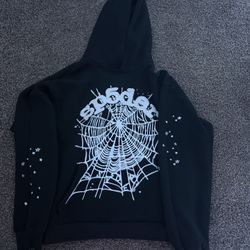 Black Og Web Spider Hoodie 