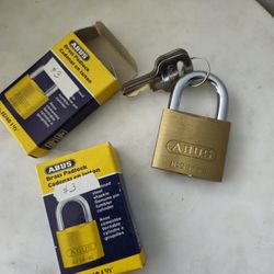 ABUS Brass Locks New! 55/40