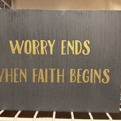 Wood Sign 