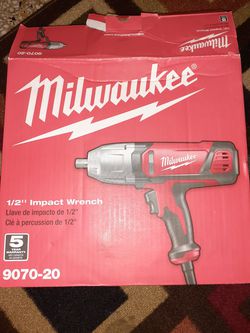 Milwaukee impact wrench