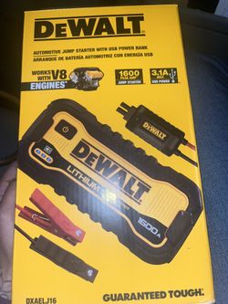 Dewalt Jump Starter