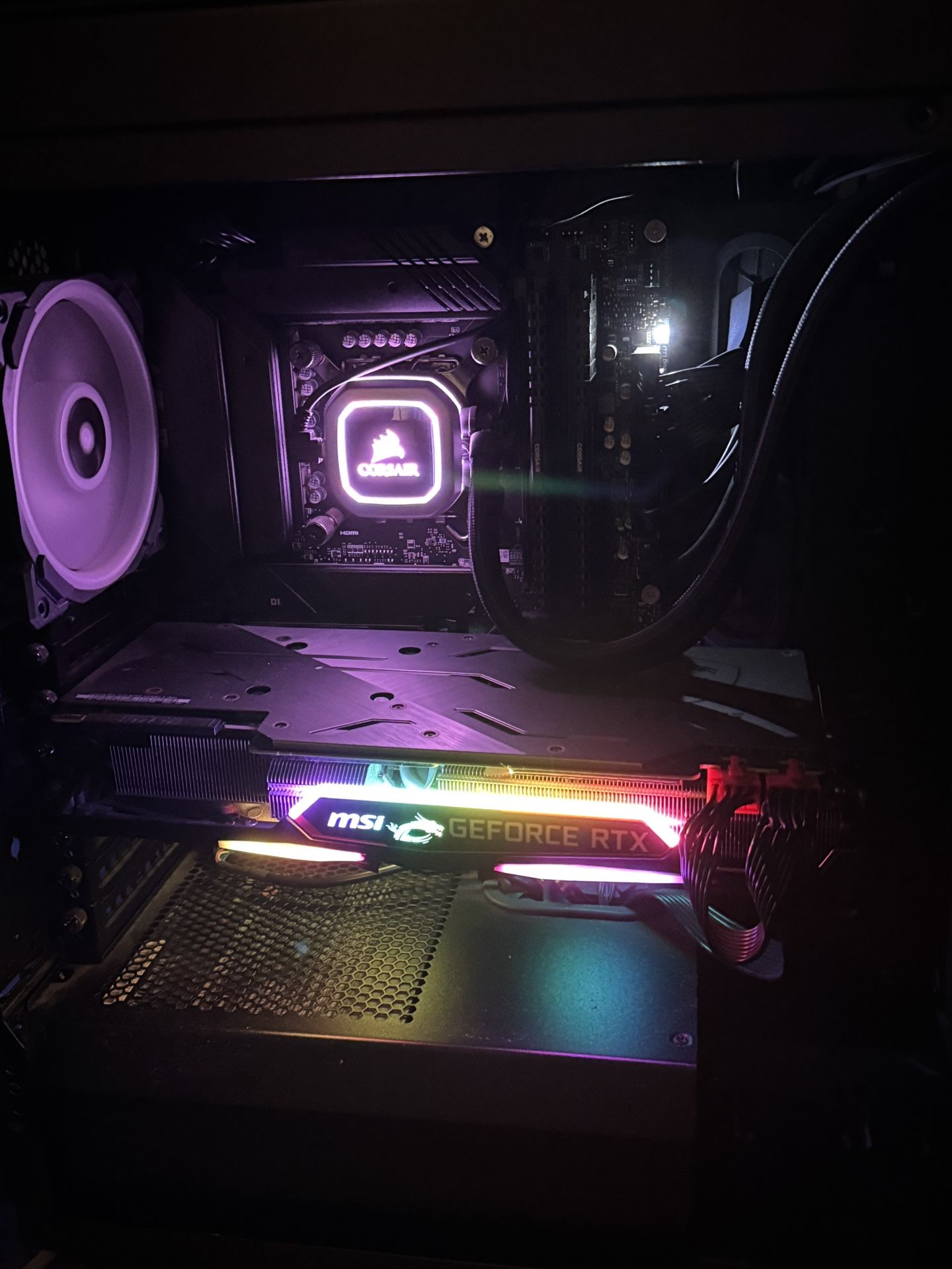 Liquid Cooled Gaming PC RTX 2070 SUPER Intel Core i7 12th Gen
