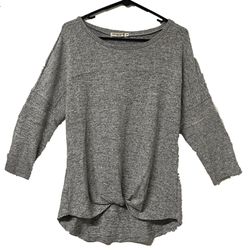 Chance or Fate Gray Crewneck Sweater Small