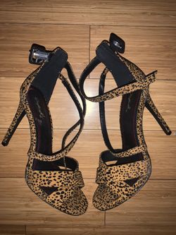 Sexy Size 7.5 Cheetah Print High Heel