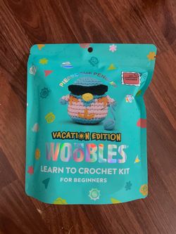 Vacation Pierre Woobles Exclusive Crochet Kit from the Wagon Tour