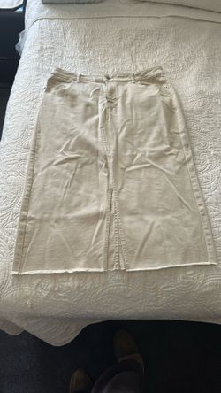 Women's denim skirt