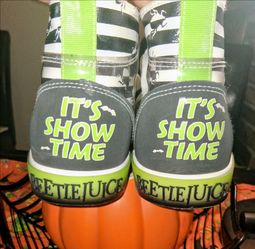 Beetlejuice 'It's Showtime' High-Top Sneakers