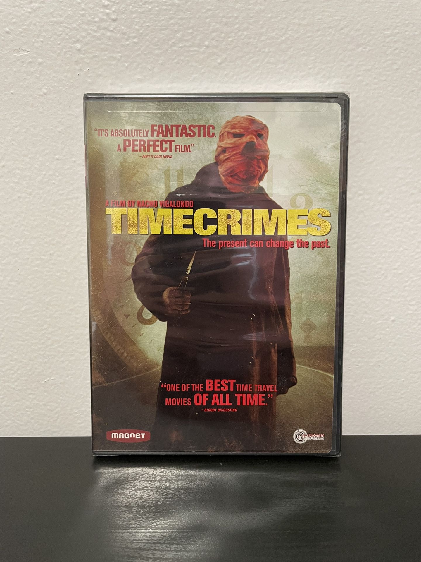 TimeCrimes DVD NEW SEALED Horror Time Travel Movie Nacho Vigalondo 2009