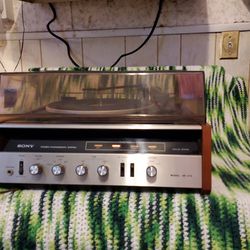 Use Sony Stereo Phonograph System Hp 215