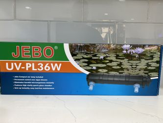 Jebo 36w UV Sterilizer. Aquarium And Ponds