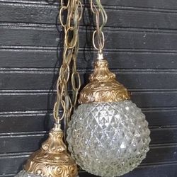 Mid Century Swag Lights