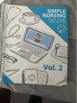 brand new medsurg simple nursing study guide