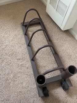 Steelbody Horizontal Plate and Olympic Bar Rack