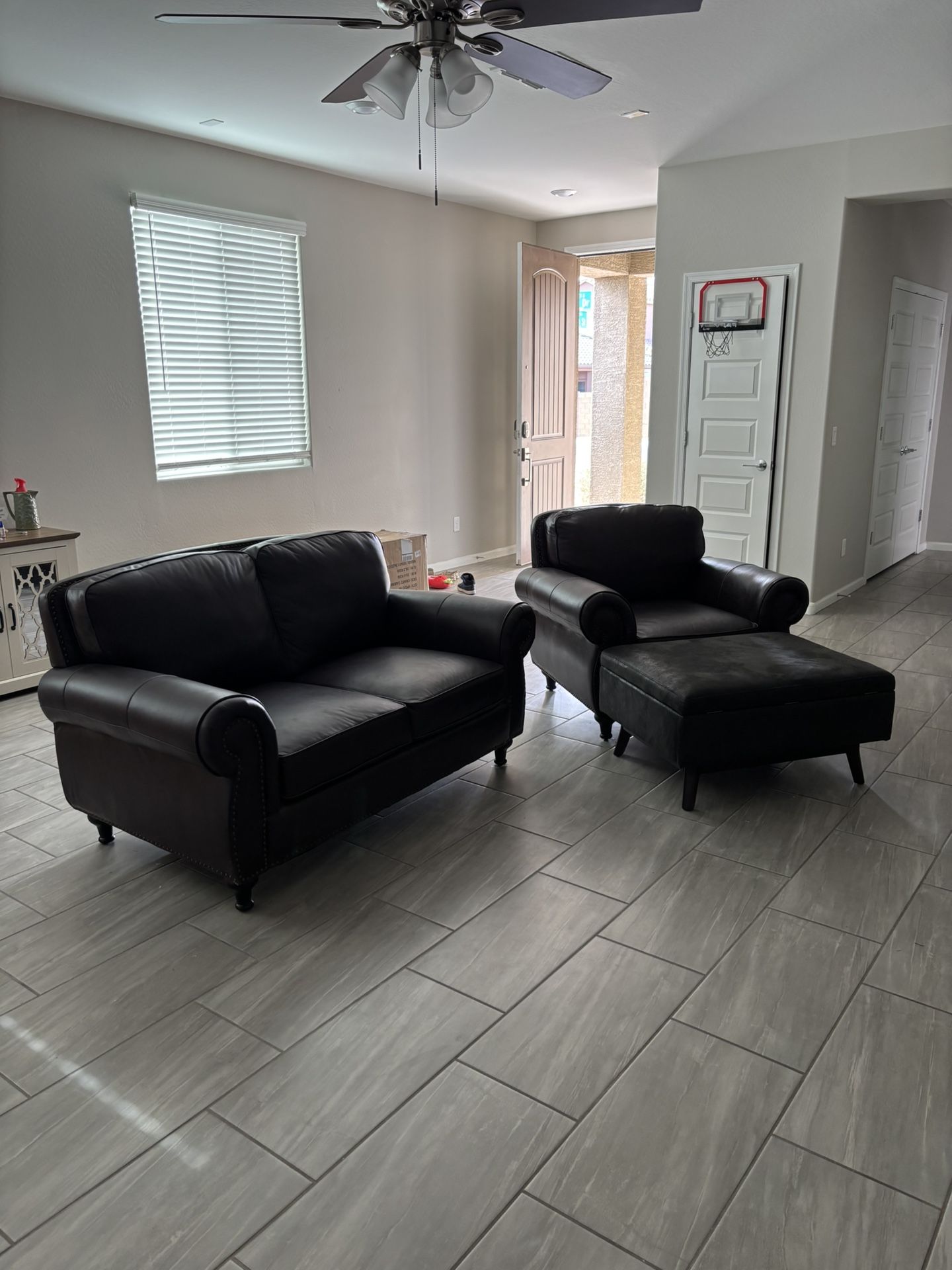 Sofa (loveseat And Chair With Ottoman) 