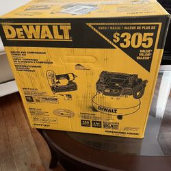 DeWalt Nailer & Air Compressor Combo