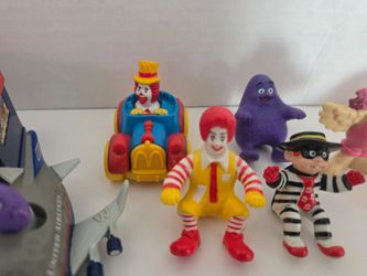 1990s Ronald Mcdonald Plush And Sitting Figures