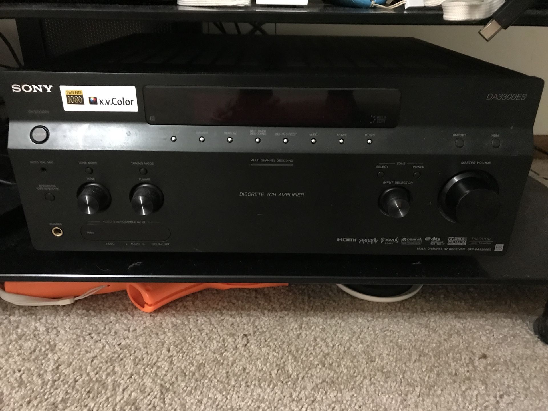 Audio/video receiver