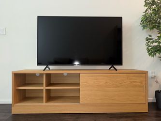TV Stand with Sliding Door