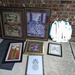 Wall Decor. All In Excellent Condition. All $20