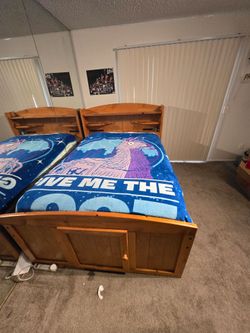 Full Size Captains Bed