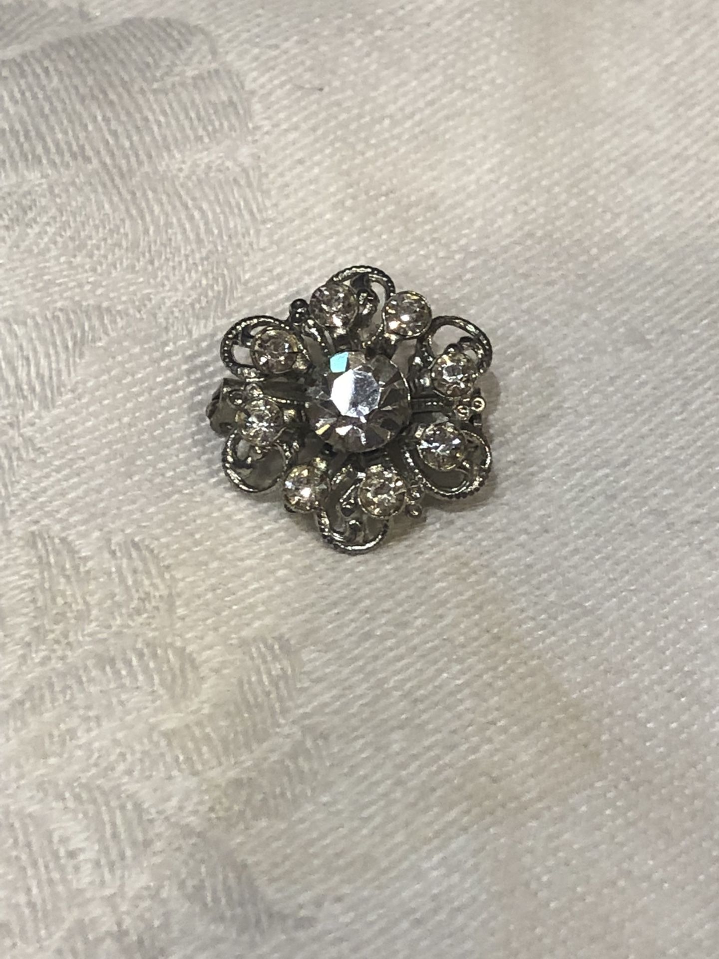 Rhinestone Brooch