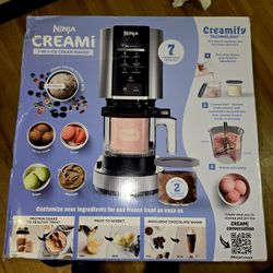 🚨🔥NINJA CREAMI 7 in 1 Ice Cream Maker new in box