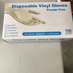 Disposable Vinyl Gloves (1000)
